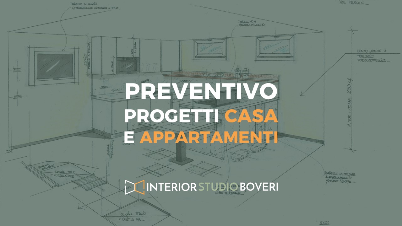 Preventivo progetti casa appartamenti - Interior studio Boveri