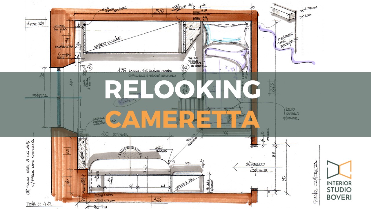 Relooking cameretta - Interior studio Boveri